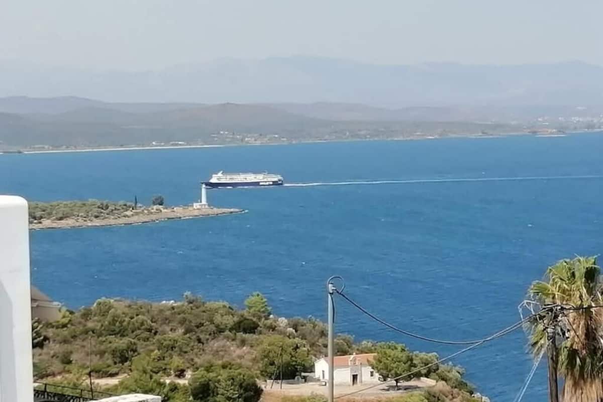 Family Villa, Patio, Sea View | View from property