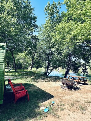 Overnatningsstedets område