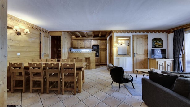 Living area - Apartment 4 Rooms, 7 People, 80m2 (Tignes)