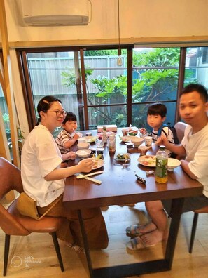 House, 1 Bedroom, Non Smoking, Kitchen | Desk, laptop workspace, free WiFi, bed sheets - TC1 Tomo's cafe annex (Okaya)