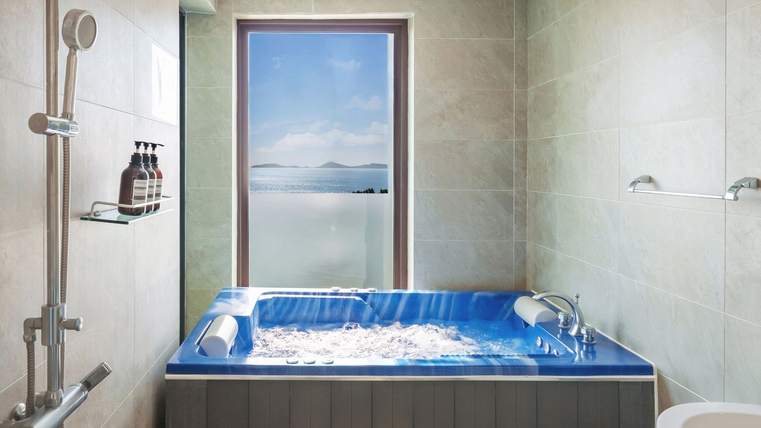 Kamar Basic, 1 kamar tidur (A202 (Spa/BBQ/Ocean View/pet)) | 1 kamar tidur dan Wi-Fi gratis