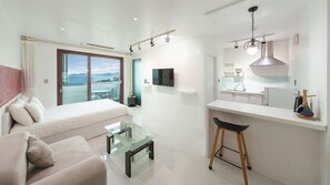 ห้องเบสิก, 1 ห้องนอน (B203 (Spa/BBQ/Ocean View/pet  No)) | 1 ห้องนอน, Wi-Fi ฟรี