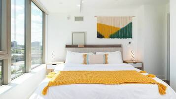 2 bedrooms, iron/ironing board, travel crib, WiFi