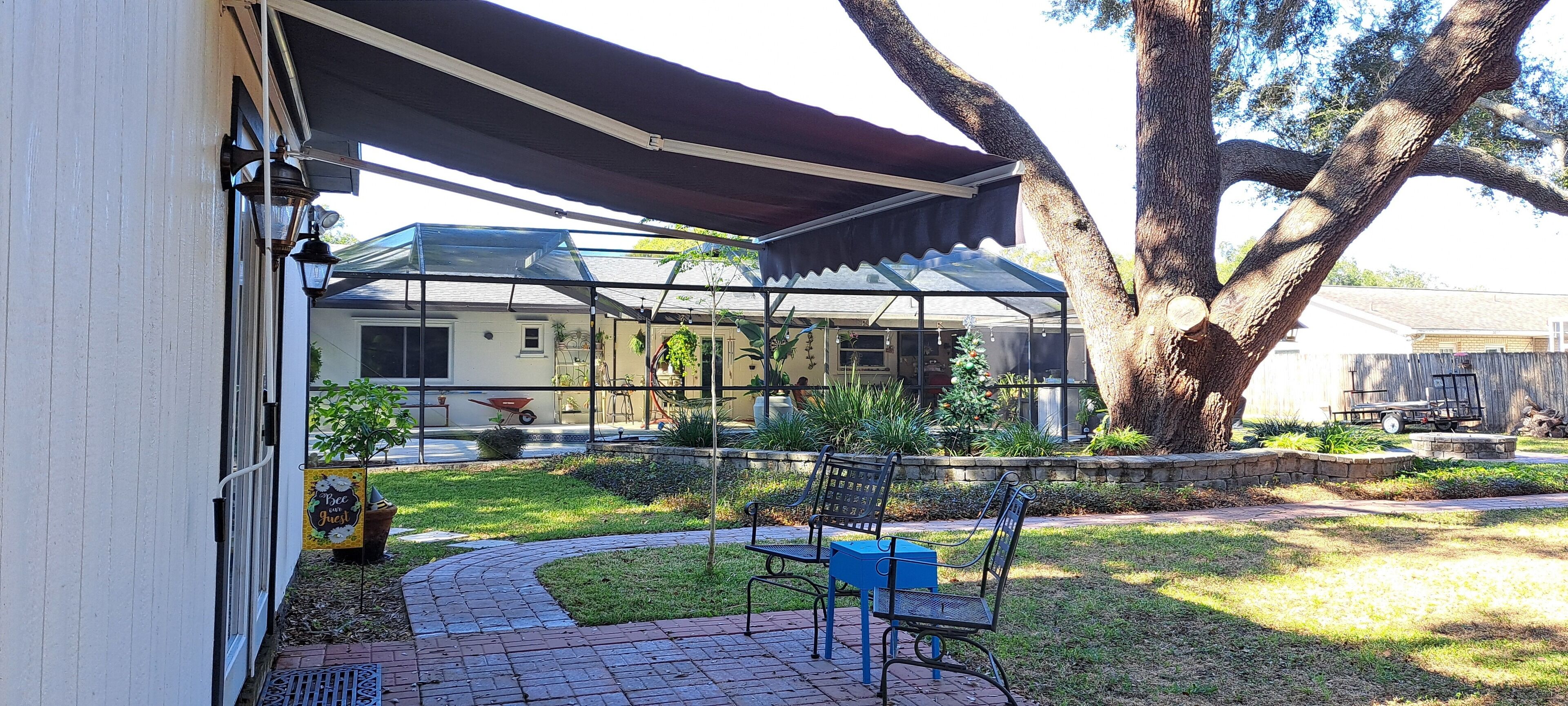 Enceinte de l’hébergement