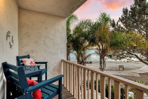 Property grounds - Beachfront home with beachfront dining and private parking! (San Diego)