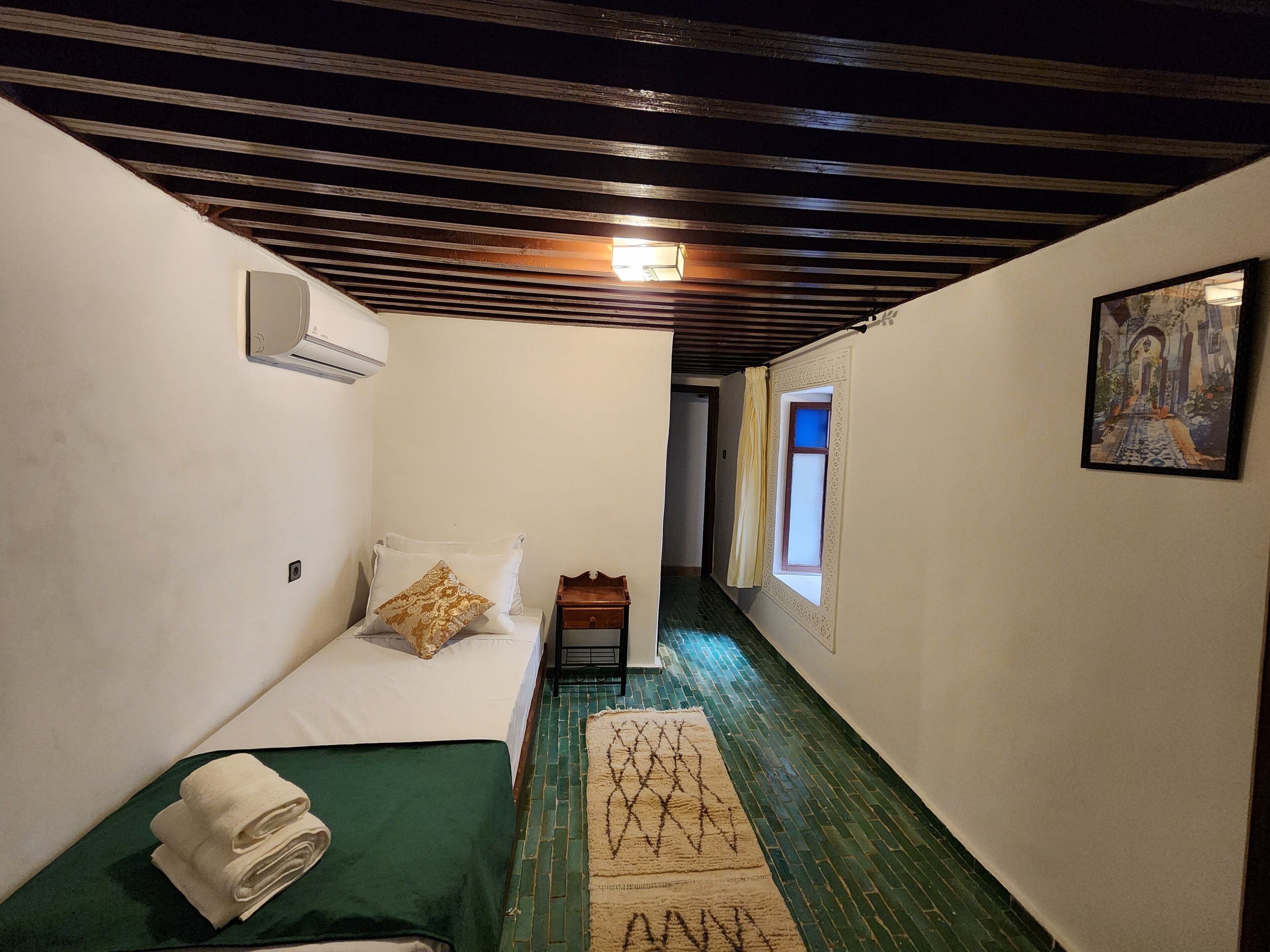 Comfort Single Room, Patio (Andalous Alcove with Private Bathroom)