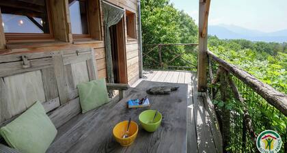 La Cabane du Sauteriau Cabin-style chalet on stilts Exceptional view