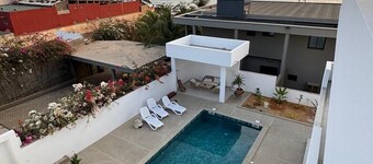 Contemporary villa with sea view 50m from the beach / 2nd position - near the village
