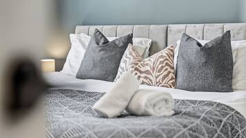 3 soverom, strykejern/-brett, wi-fi (inkludert) og sengetøy