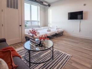 1 chambre, fer et planche à repasser, Wi-Fi, draps fournis