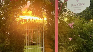 Fassade der Unterkunft