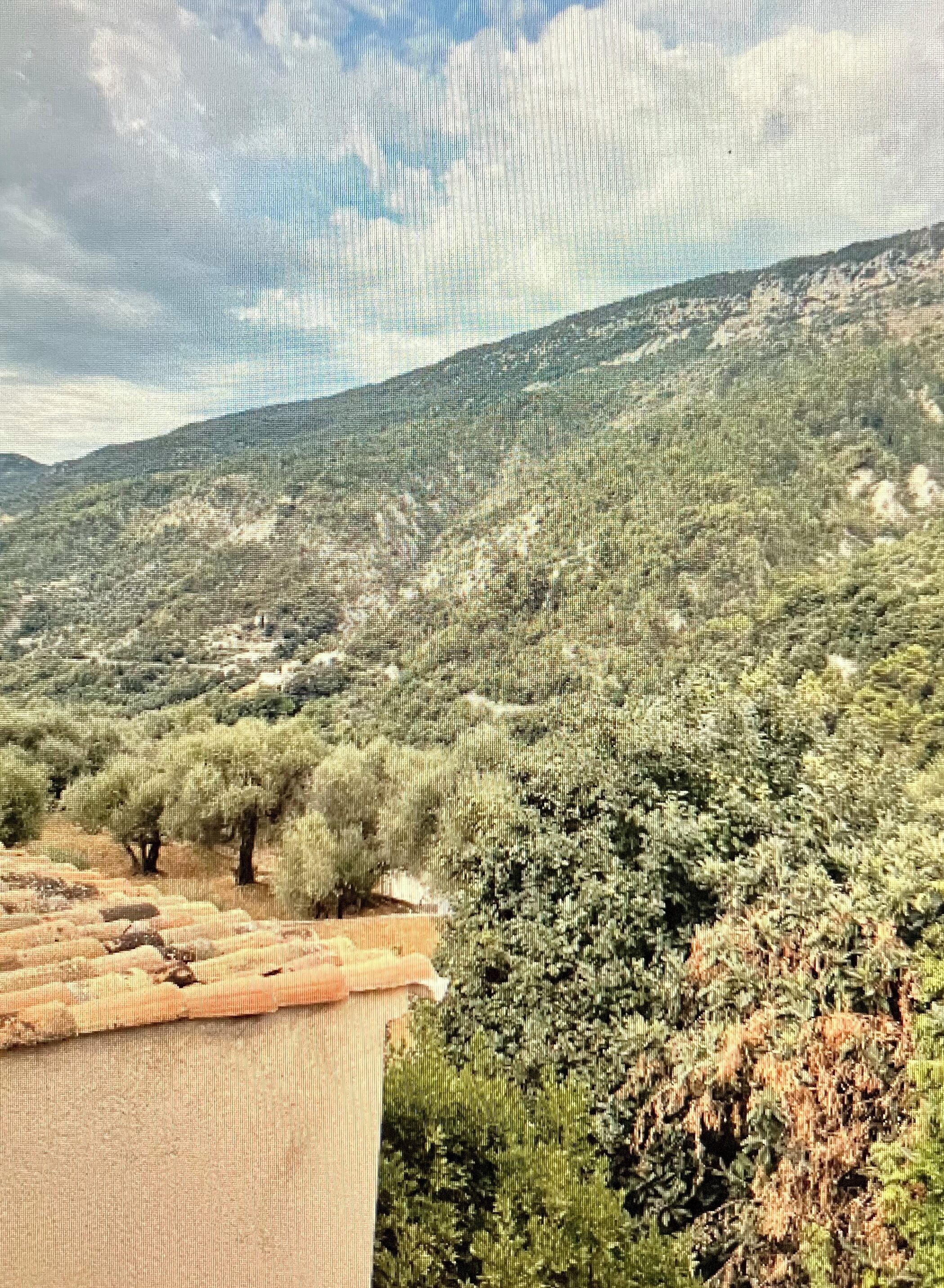 Blick von der Unterkunft