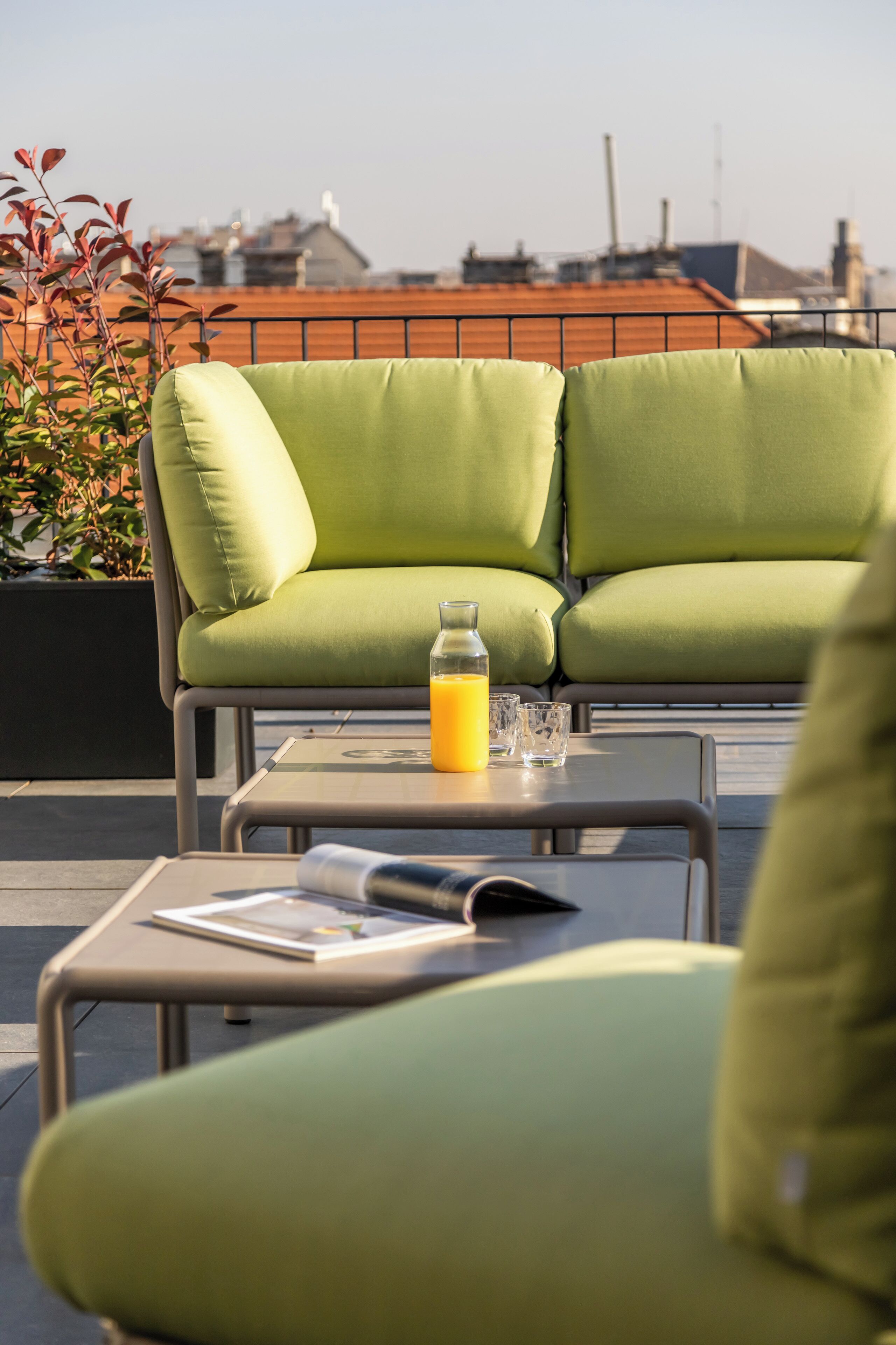 Penthouse, 3 slaapkamers, uitzicht op de stad | Terras