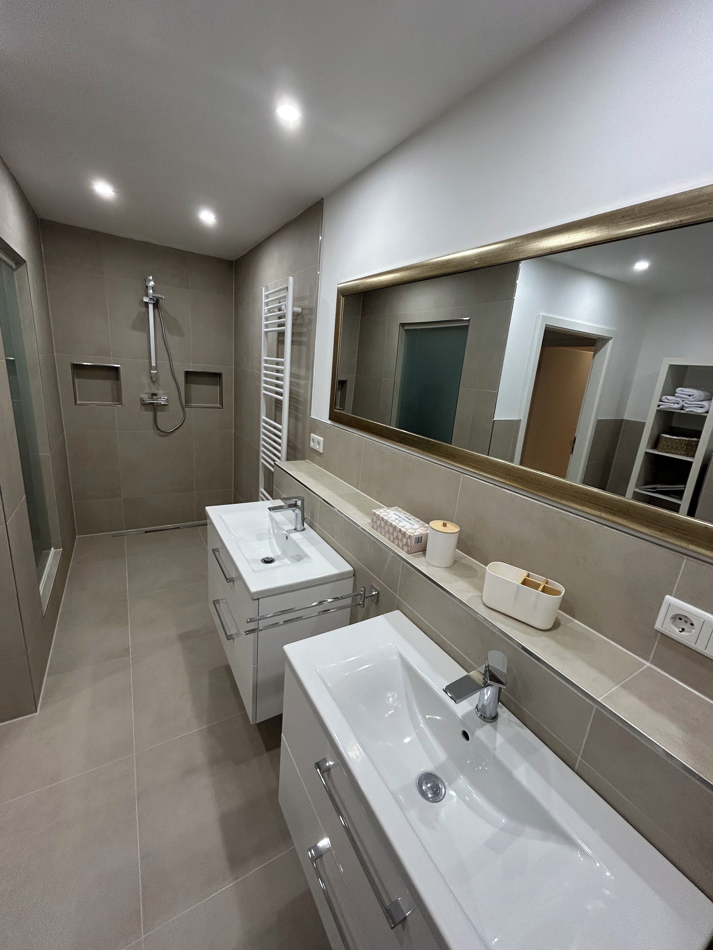 Asciugacapelli, asciugamani, sapone, carta igienica