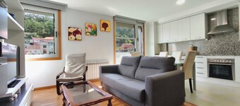 Apartamento 1 min de la playa con vistas a la montaña