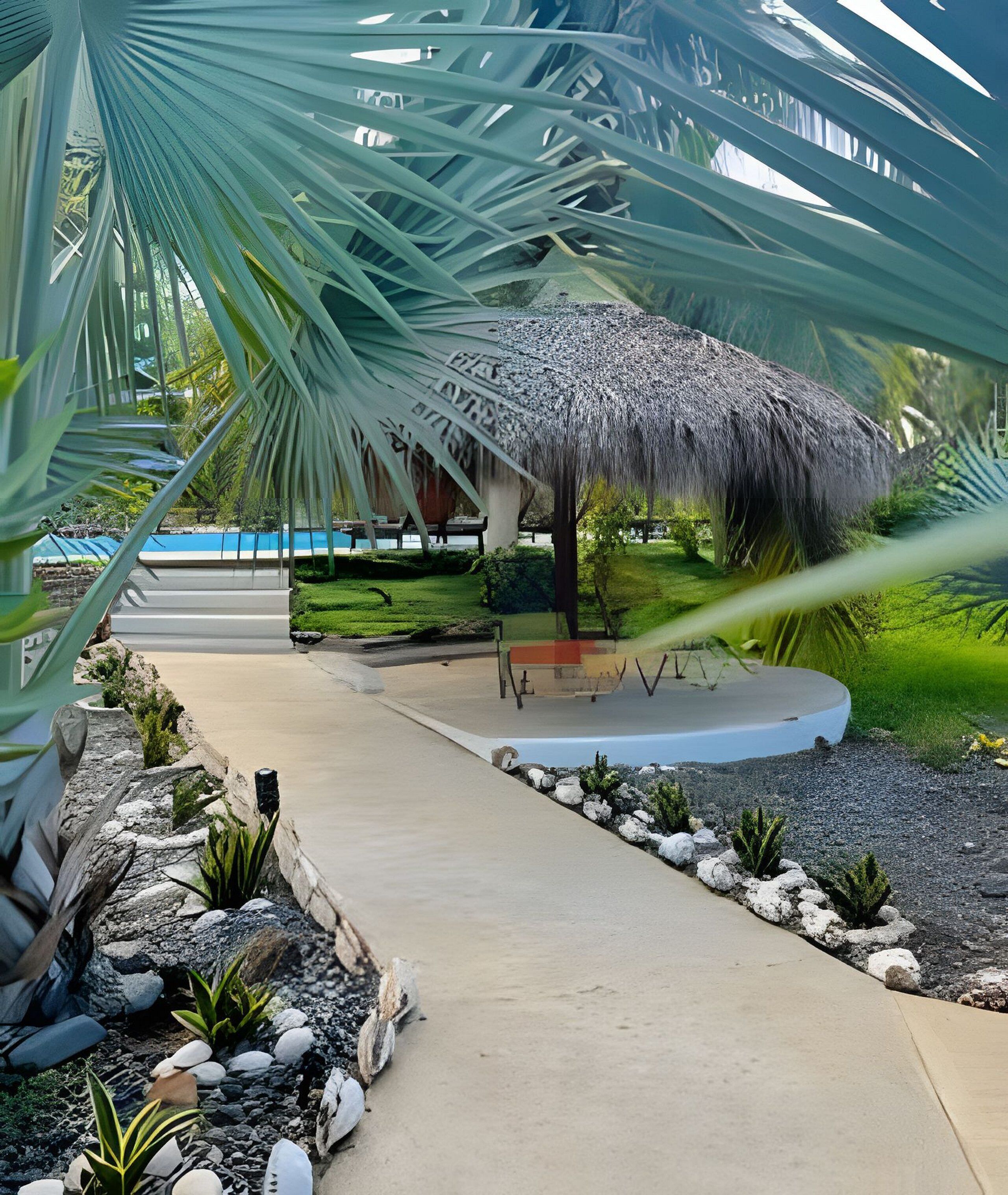 Enceinte de l’hébergement