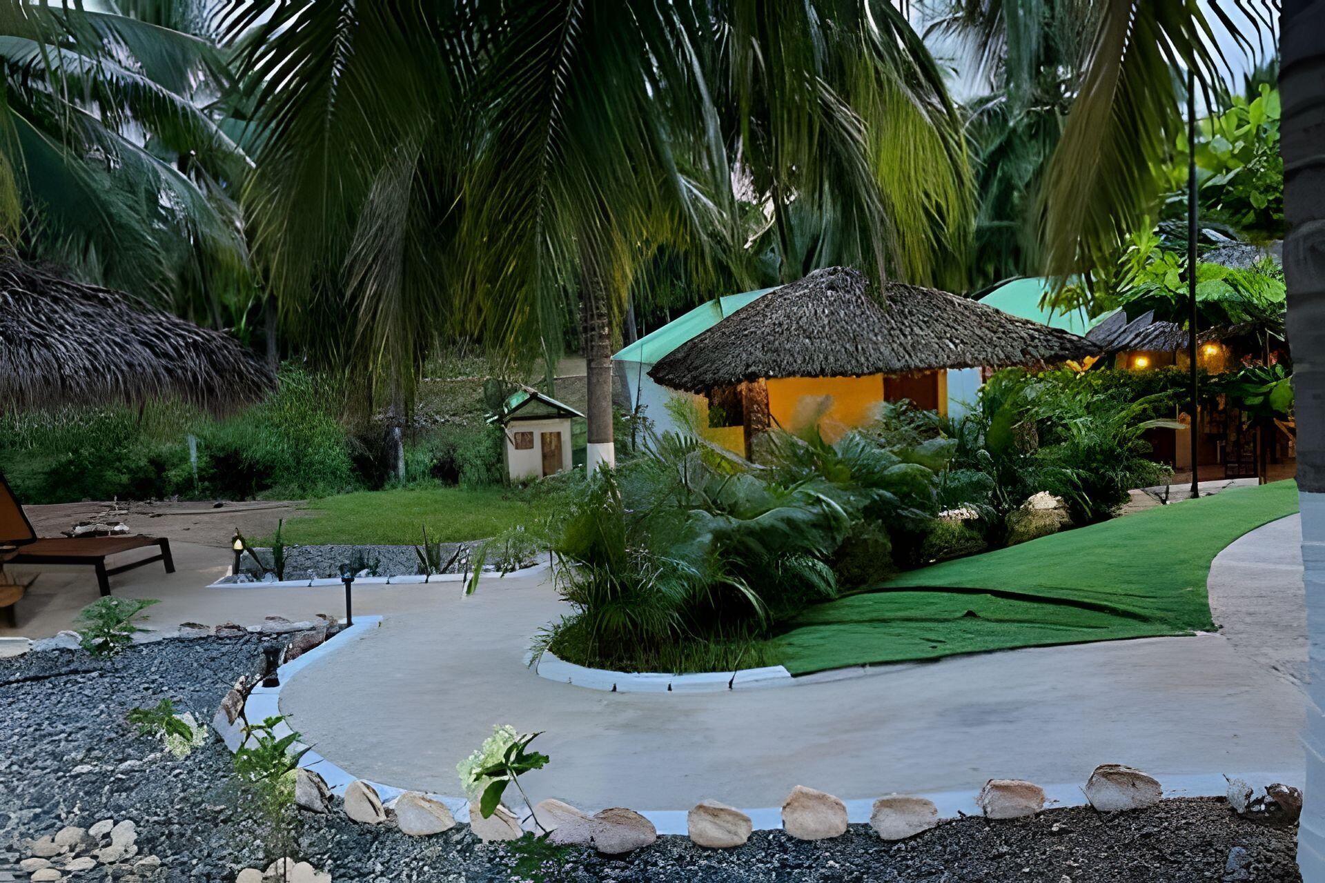 Overnatningsstedets område