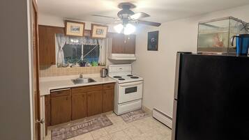 Microwave, oven, stovetop