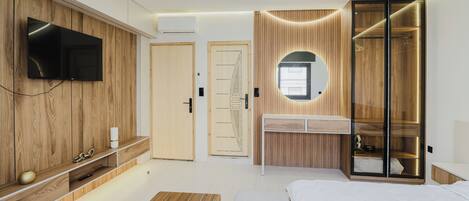 Standard-studio, kaupunkinäköala | Minibaari, ilmainen Wi-Fi