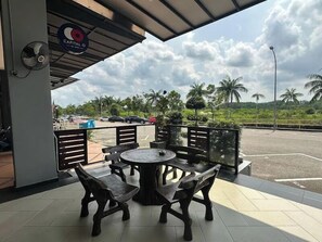 Fassade der Unterkunft