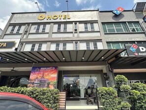 Fassade der Unterkunft