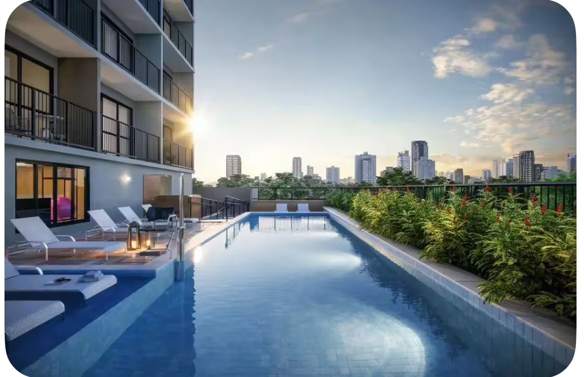 Alberca al aire libre 