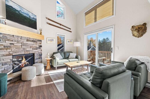 Modern Chalet Across from Holiday Valley – Ski-In Comfort & Year-Round Charm