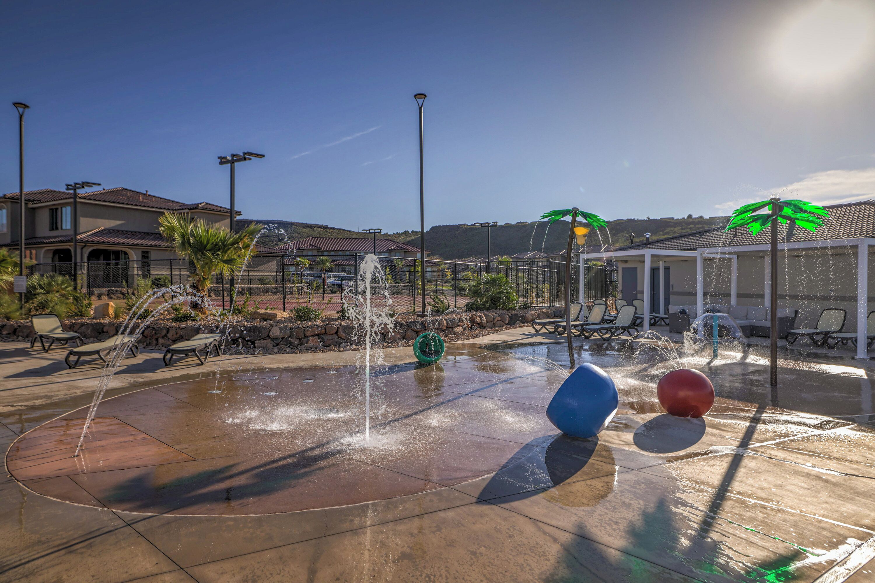 Enceinte de l’hébergement