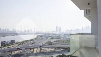 Uitzicht vanaf balkon