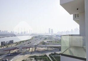 Uitzicht vanaf balkon