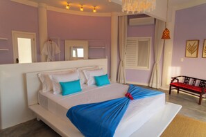 Luxury-Studiosuite | Hochwertige Bettwaren, Zimmersafe, Verdunkelungsvorhänge