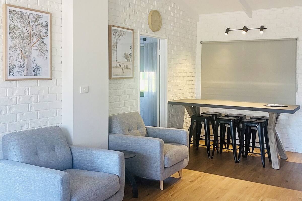 Appartement, vue vallée | Coin séjour