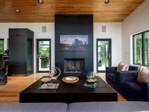 Luxury House, Mountain View | Living area | 65-inch Smart TV with digital channels - Luxury Home - The Retreat House (Balsam Grove)
