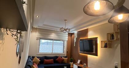 Pleasant 2-BD apartment with fitness room, free parking and pool in El Jadida