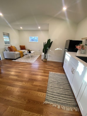 Living area - Modern One bedroom Near Bishops Arts District (Dallas)