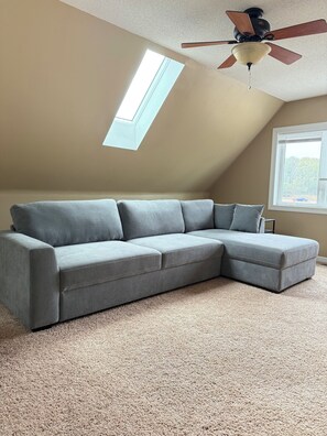 Smart TV, video games, music library