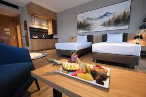 Grand Twin Room | Minibar, soundproofing, free WiFi, bed sheets