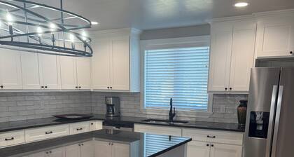 3-bedroom 2 and a half bath bungalow in superb Woodward with a warm fireplace!