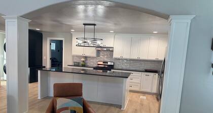 3-bedroom 2 and a half bath bungalow in superb Woodward with a warm fireplace!