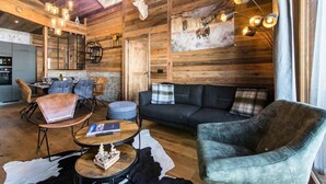 Living area - Olvera 601 - New Apartment on the Slopes (Valmeinier)
