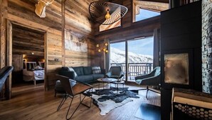 Living area - Olvera 601 - New Apartment on the Slopes (Valmeinier)