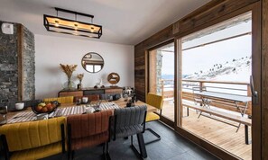 Dining - Apartment in Valmeinier at Ski Slopes (Valmeinier)
