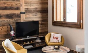 Living area - Apartment in Valmeinier at Ski Slopes (Valmeinier)