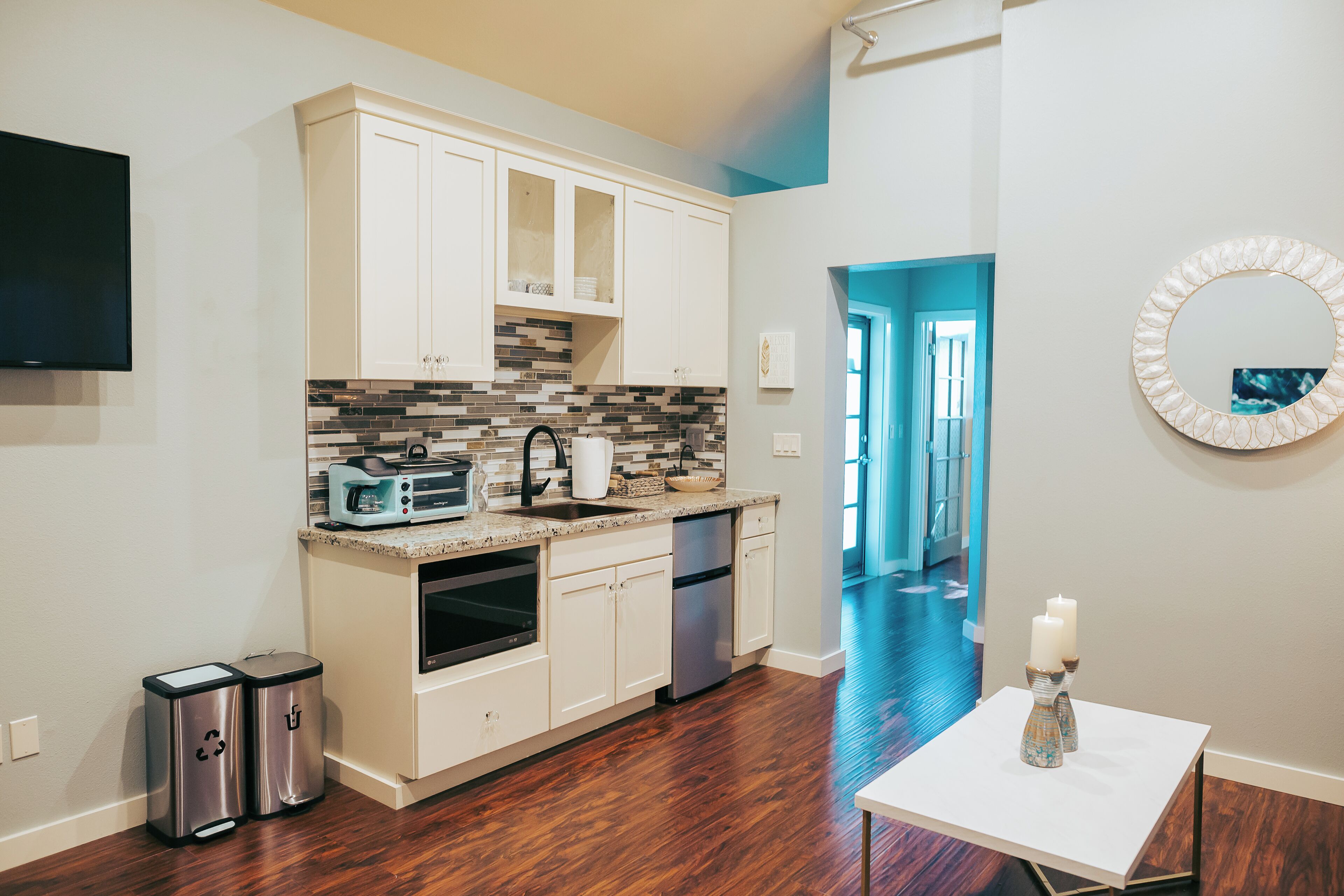 Microwave, oven, stovetop