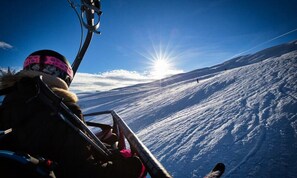 Snow and ski sports - Apartment in NDB With Mont Blanc Views (Notre-Dame-de-Bellecombe)