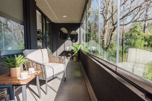 Terrace/patio - Beautiful and cozy "among trees". (Pucon)