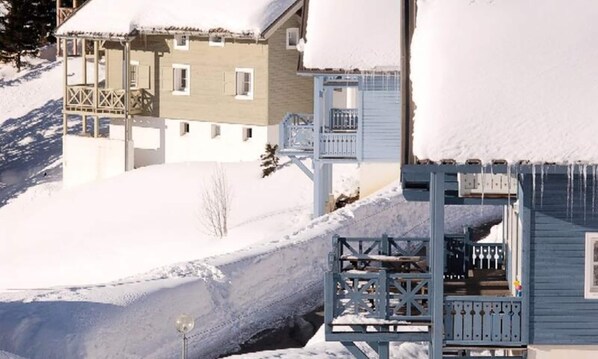 Exterior - Bright Chalet Wood Stove Free and Unlimited Wifi Garage (Araches-la-Frasse)