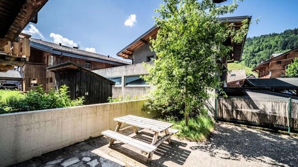 Outdoor dining - Apartment in Morzine Near Ski School (Morzine)
