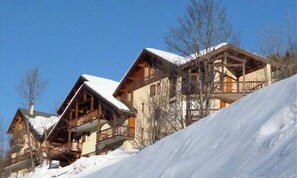 Exterior - 4-room Duplex Cabin for 8 People, South-west Facing (Valloire)