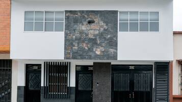 Facciata della struttura